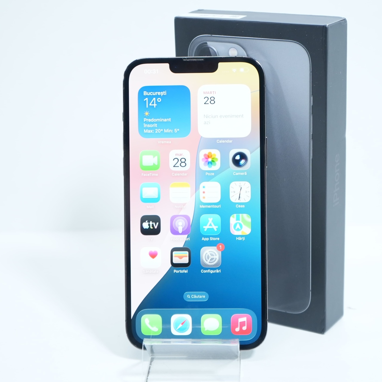 Telefon Apple iPhone 13 Pro Max 256GB, Graphite - imagine 2