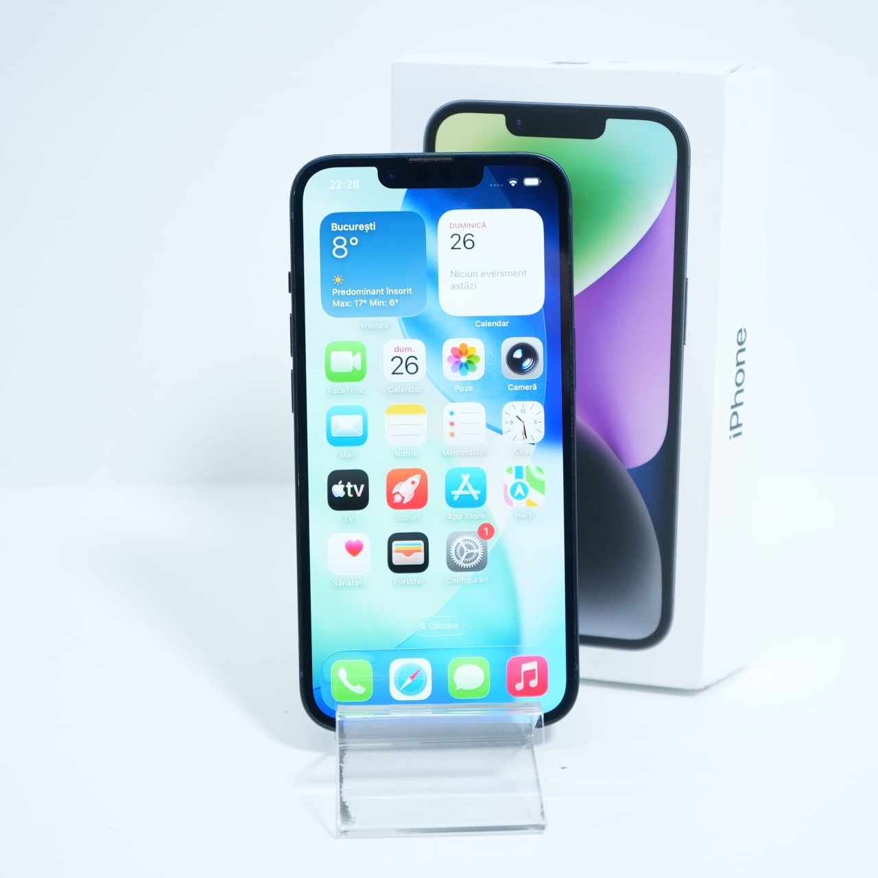 Telefon Apple iPhone 14 128GB, Midnight - imagine 8