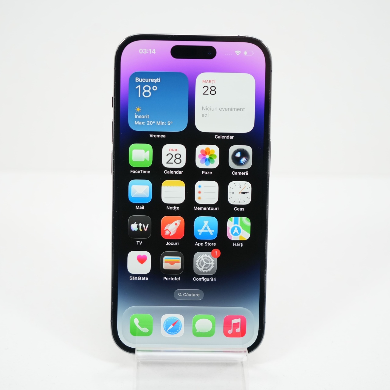 Telefon Apple iPhone 14 Pro 256GB, Deep Purple - imagine 8