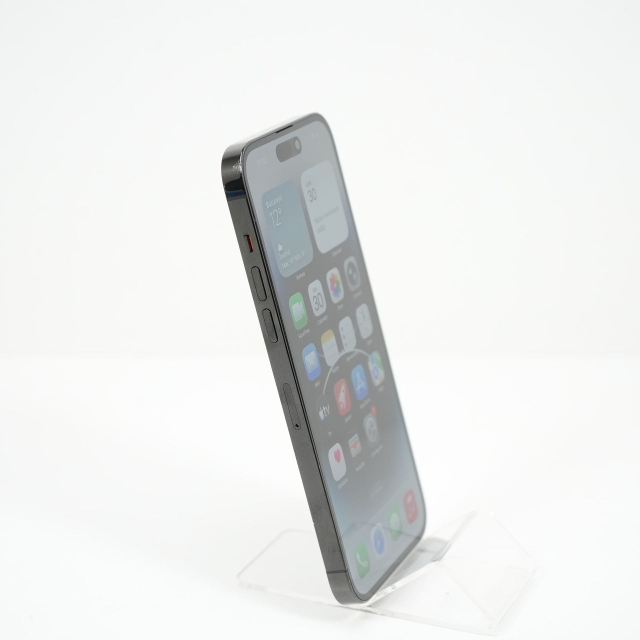 Telefon Apple iPhone 14 Pro Max 128GB, Space Black - imagine 4