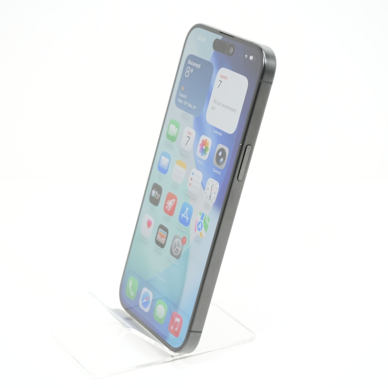 Telefon Apple iPhone 15 Pro Max 256GB, Black Titanium - imagine 4