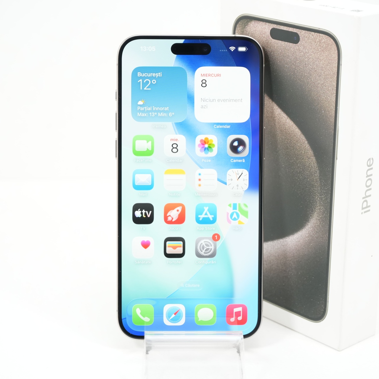 Telefon Apple iPhone 15 Pro Max 256GB, Natural Titanium - imagine 5