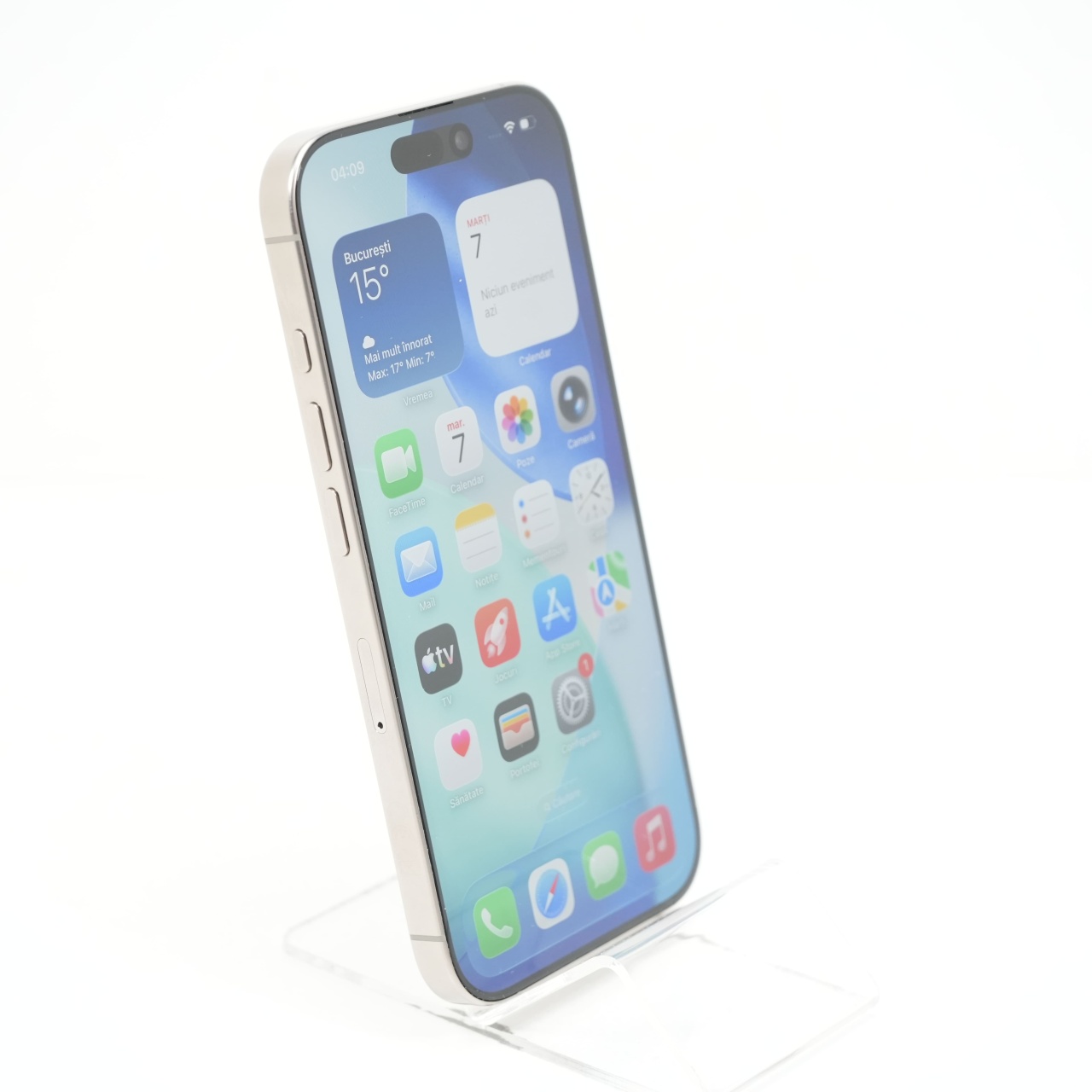 Telefon Apple iPhone 16 Pro 128GB, Natural Titanium - imagine 3