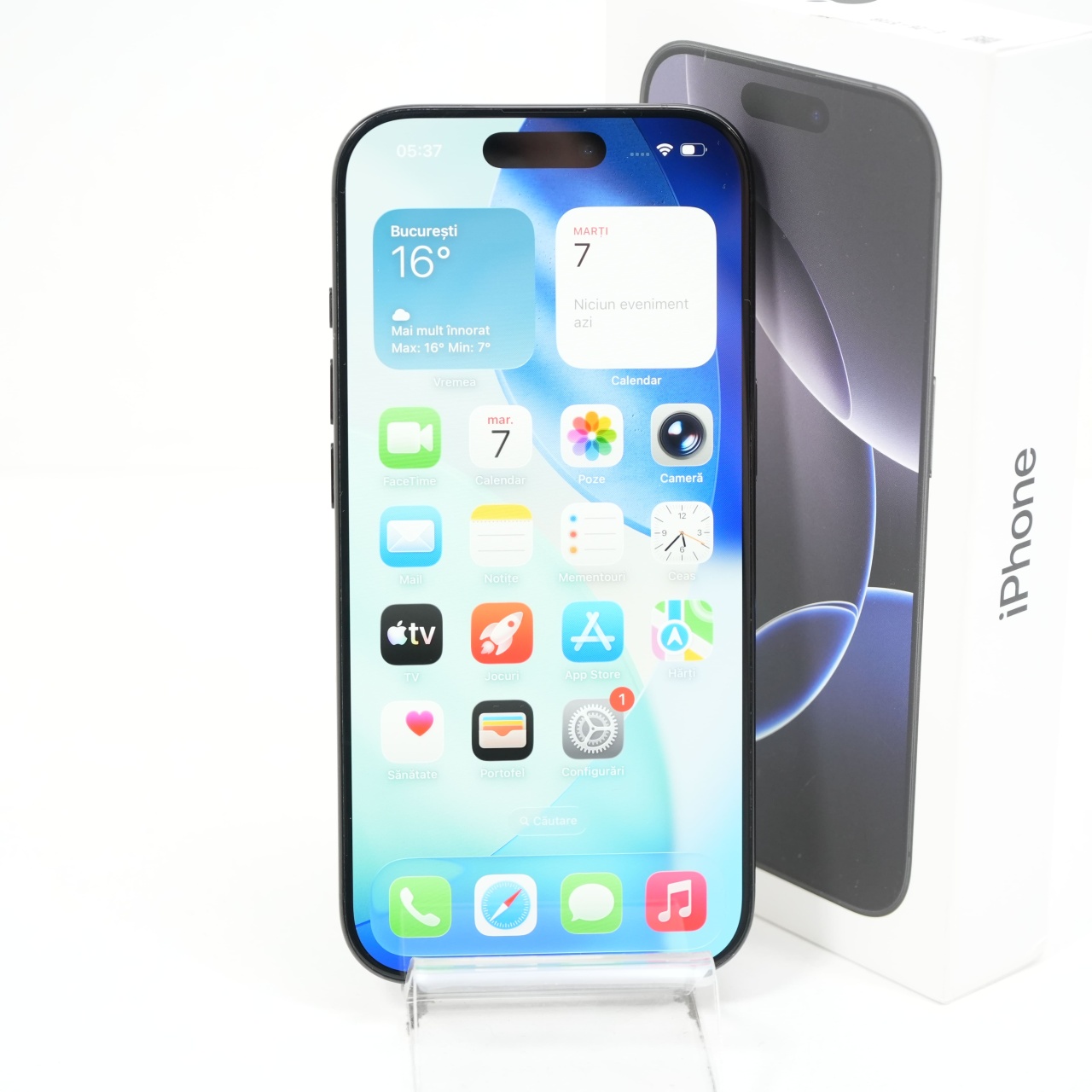 Telefon Apple iPhone 16 Pro 256GB, Black Titanium - imagine 7