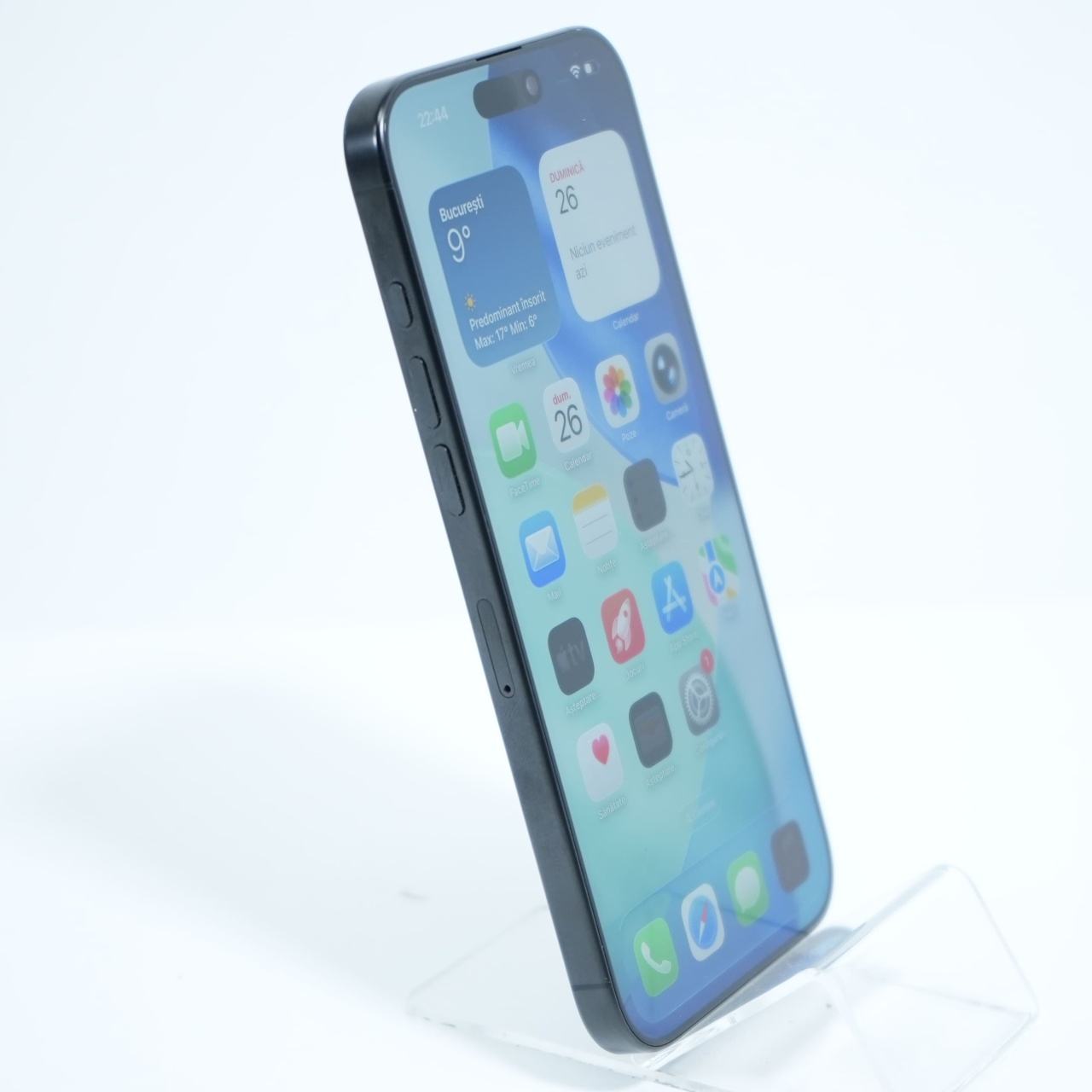 Telefon Apple iPhone 16 Pro Max 256GB, Black Titanium - imagine 4