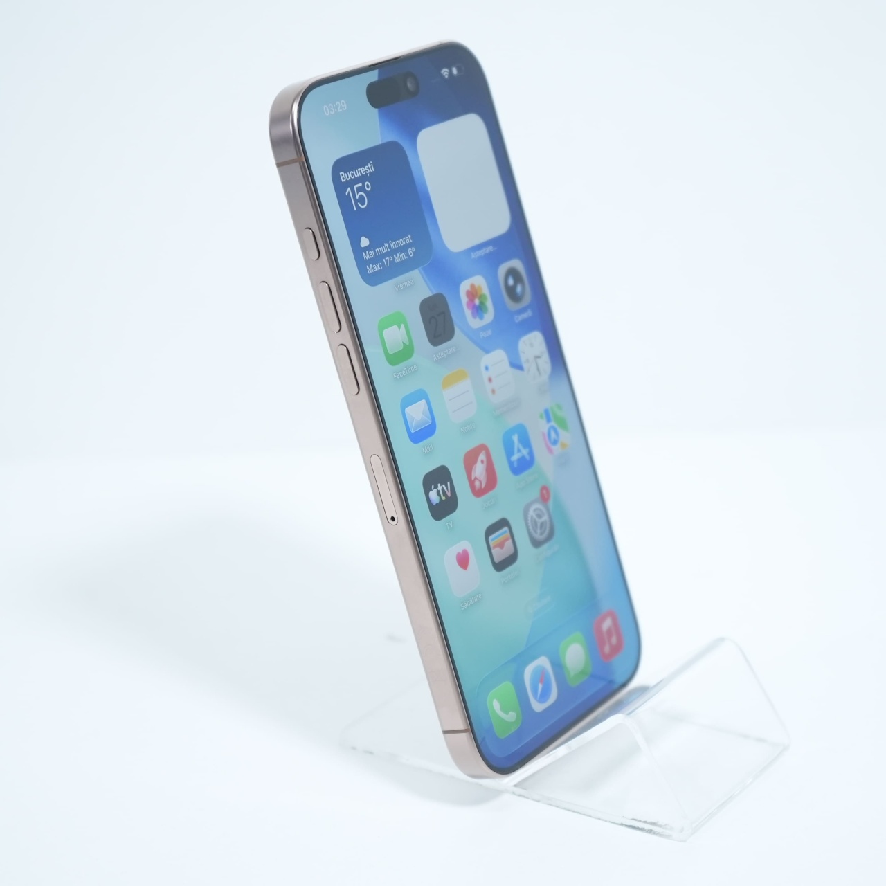 Telefon Apple iPhone 16 Pro Max 256GB, Desert Titanium - imagine 4