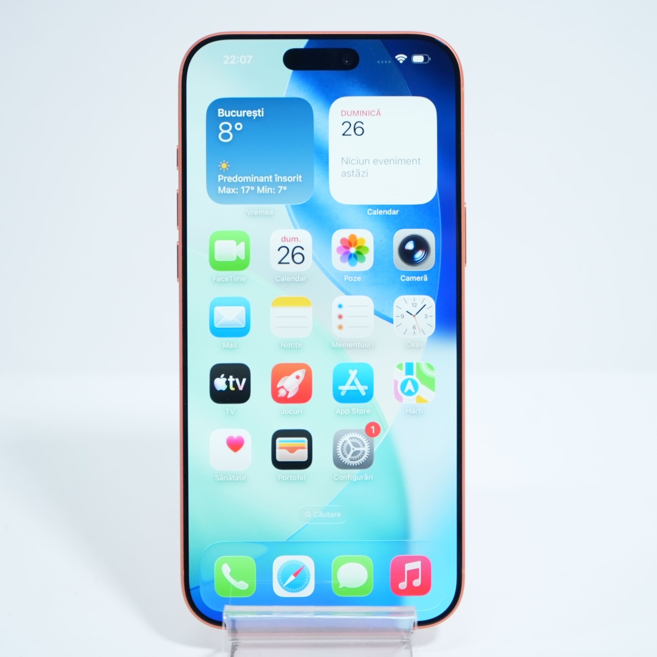 Telefon Apple iPhone 17 Pro Max 256GB, Cosmic Orange - imagine 2