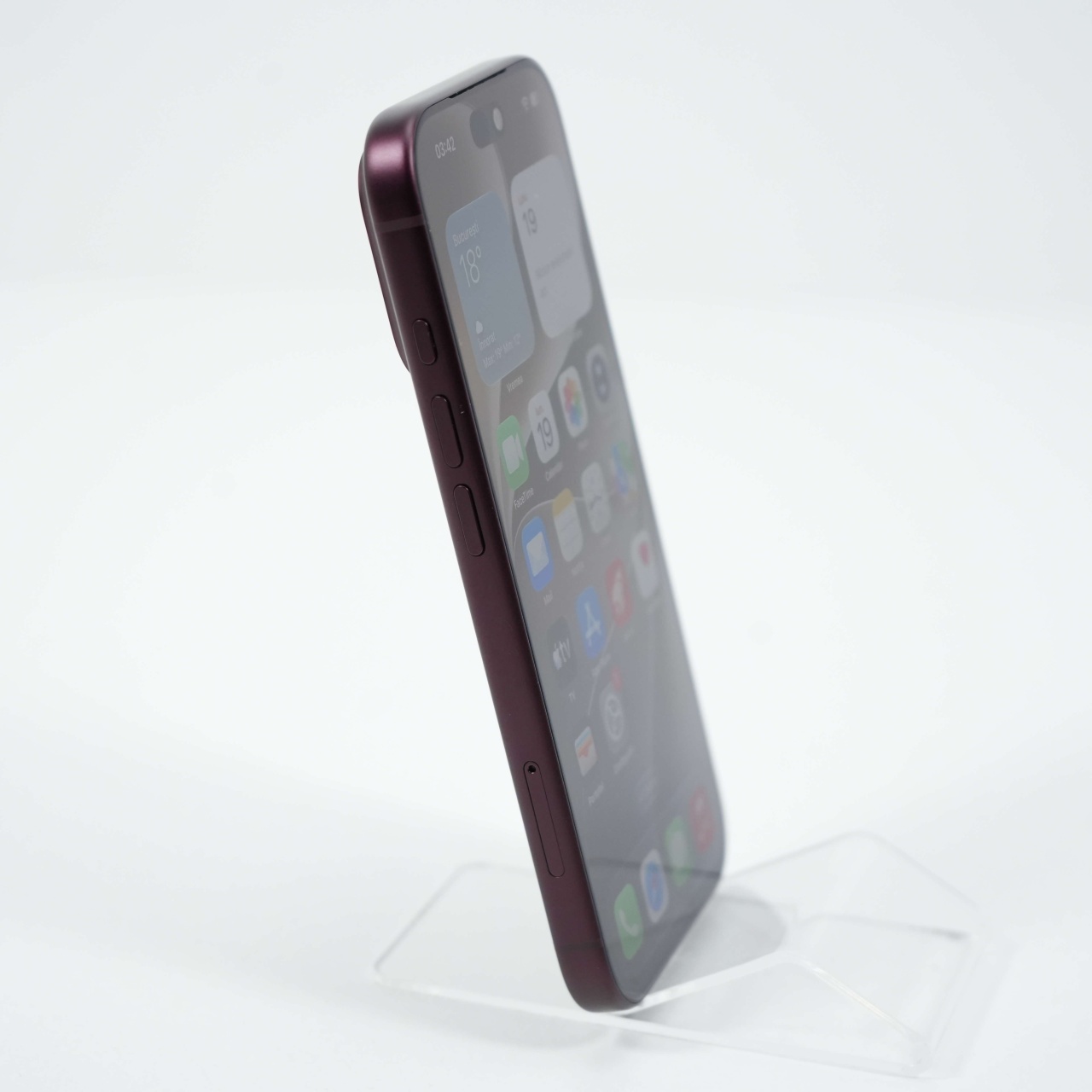 Telefon Apple iPhone 18 Pro 256GB, Burgundy - Imagine 4