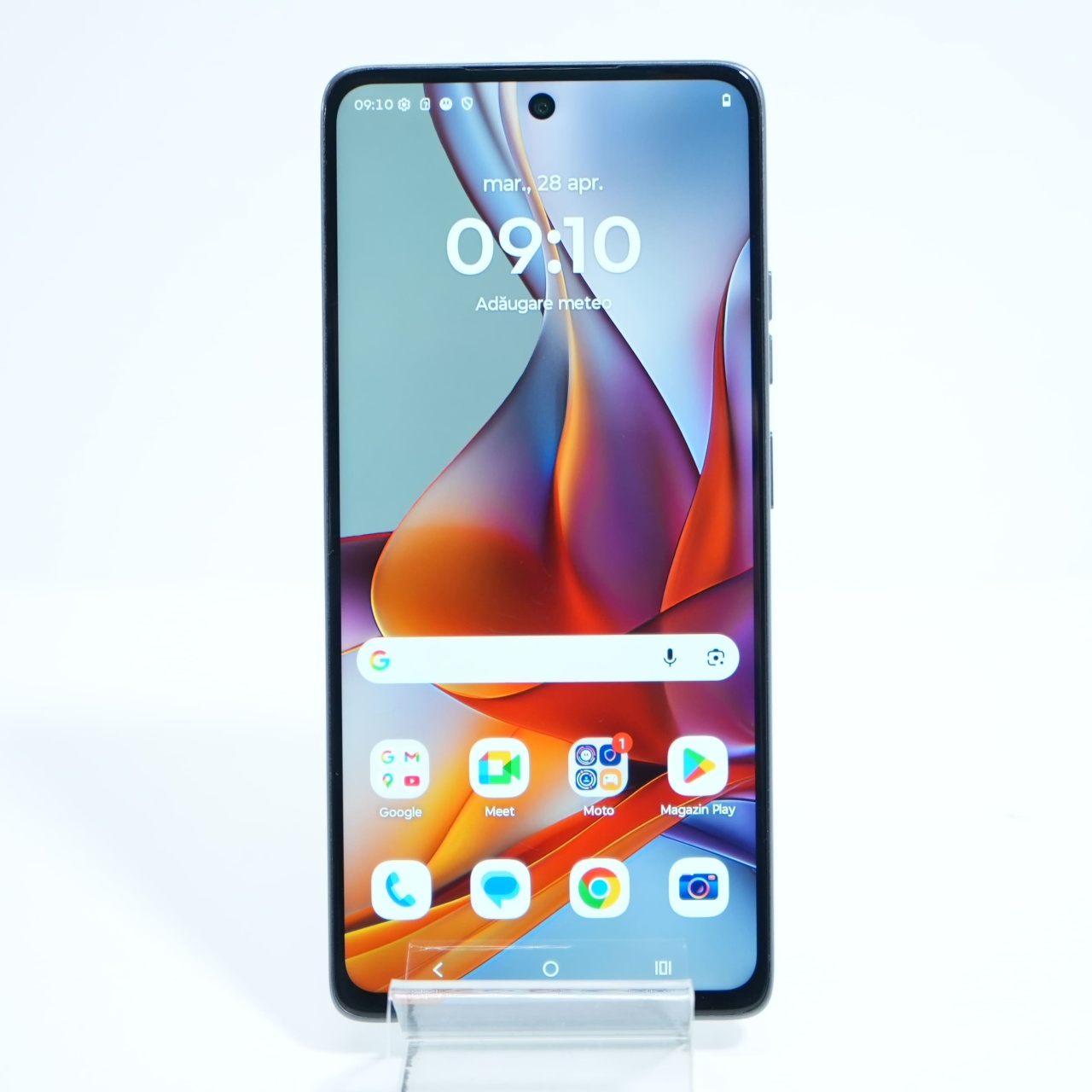 Telefon Motorola Moto G75 256GB, Charcoal Gray - imagine 2