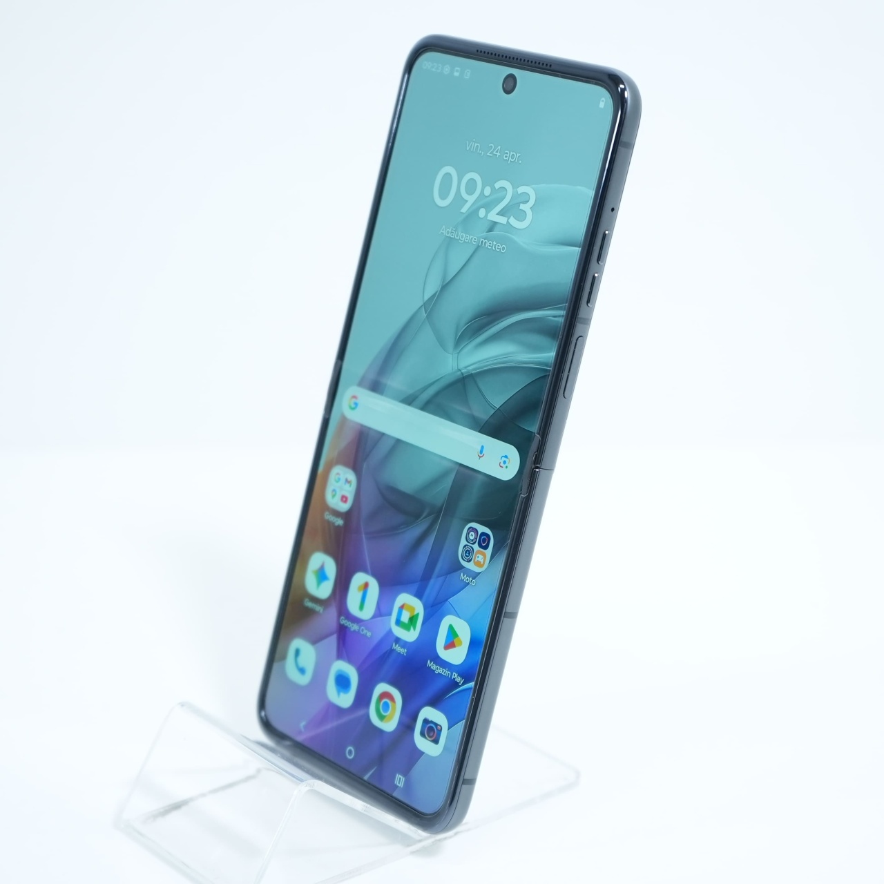 Telefon Motorola Razr 50 256GB, Koala Grey - imagine 3