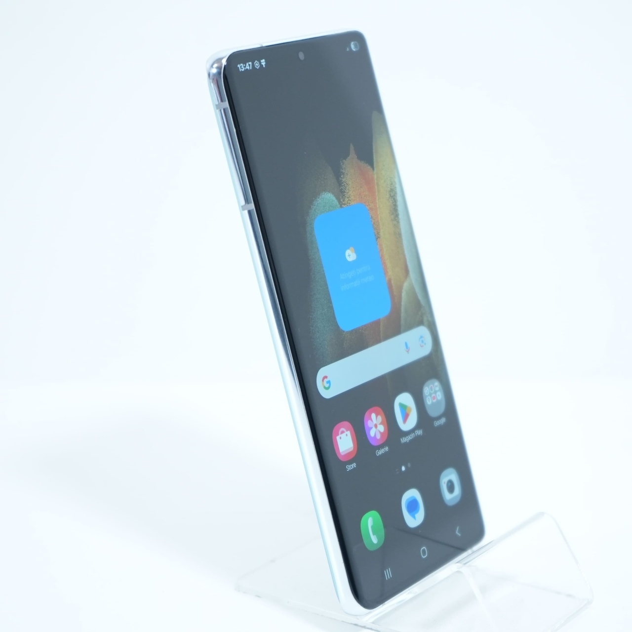 Telefon Samsung Galaxy S21 Ultra 128GB, Phantom Silver - imagine 4