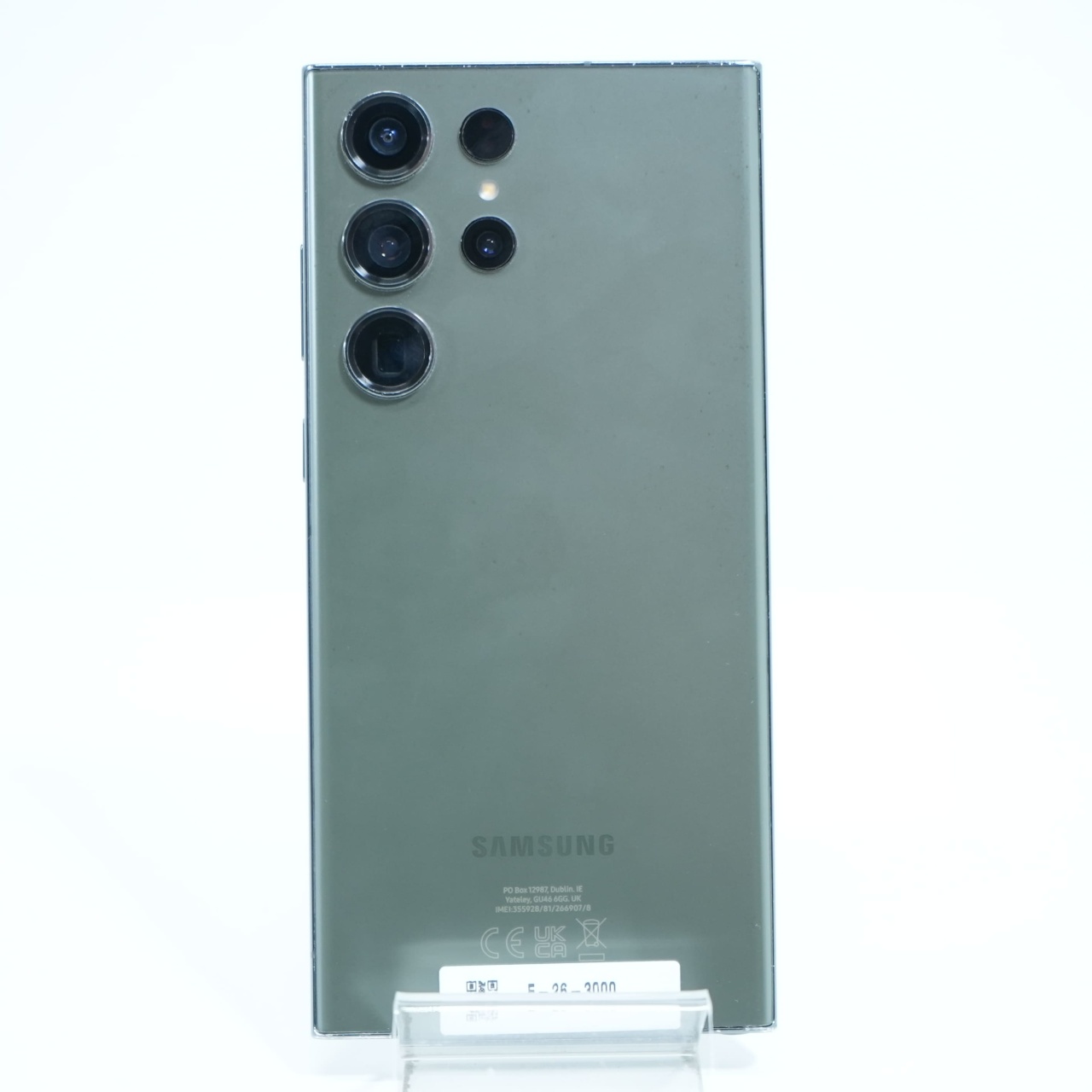 Telefon Samsung Galaxy S23 Ultra 256GB, Green - imagine 2