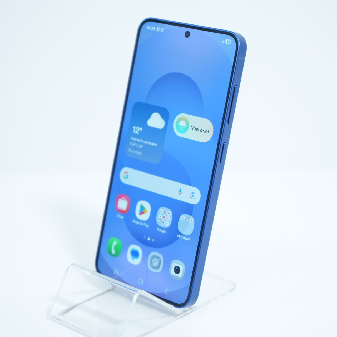 Telefon Samsung Galaxy S25 128GB, Navy - imagine 3