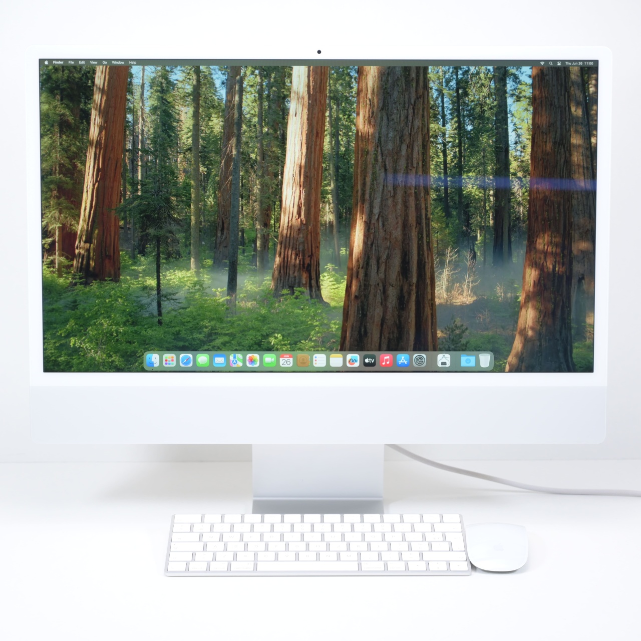 Unitate Pc All In One Apple iMac (24-inch, M1, 2021), Apple M1, 24