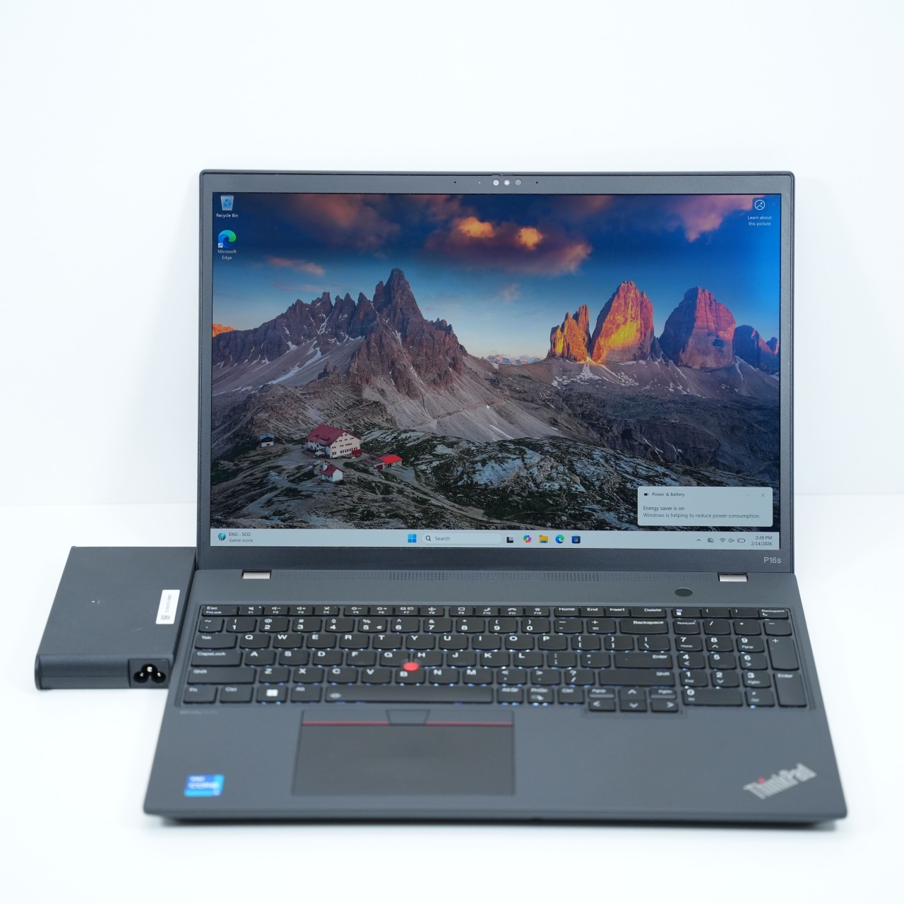 Laptop Lenovo Thinkpad P16s Gen 2, Intel Core i7-1360P, 16", Rezolutie 3840 x 2400, 32 GB DDR5, SSD de 2 TB, Nvidia GeForce RTX A500 - imagine 8