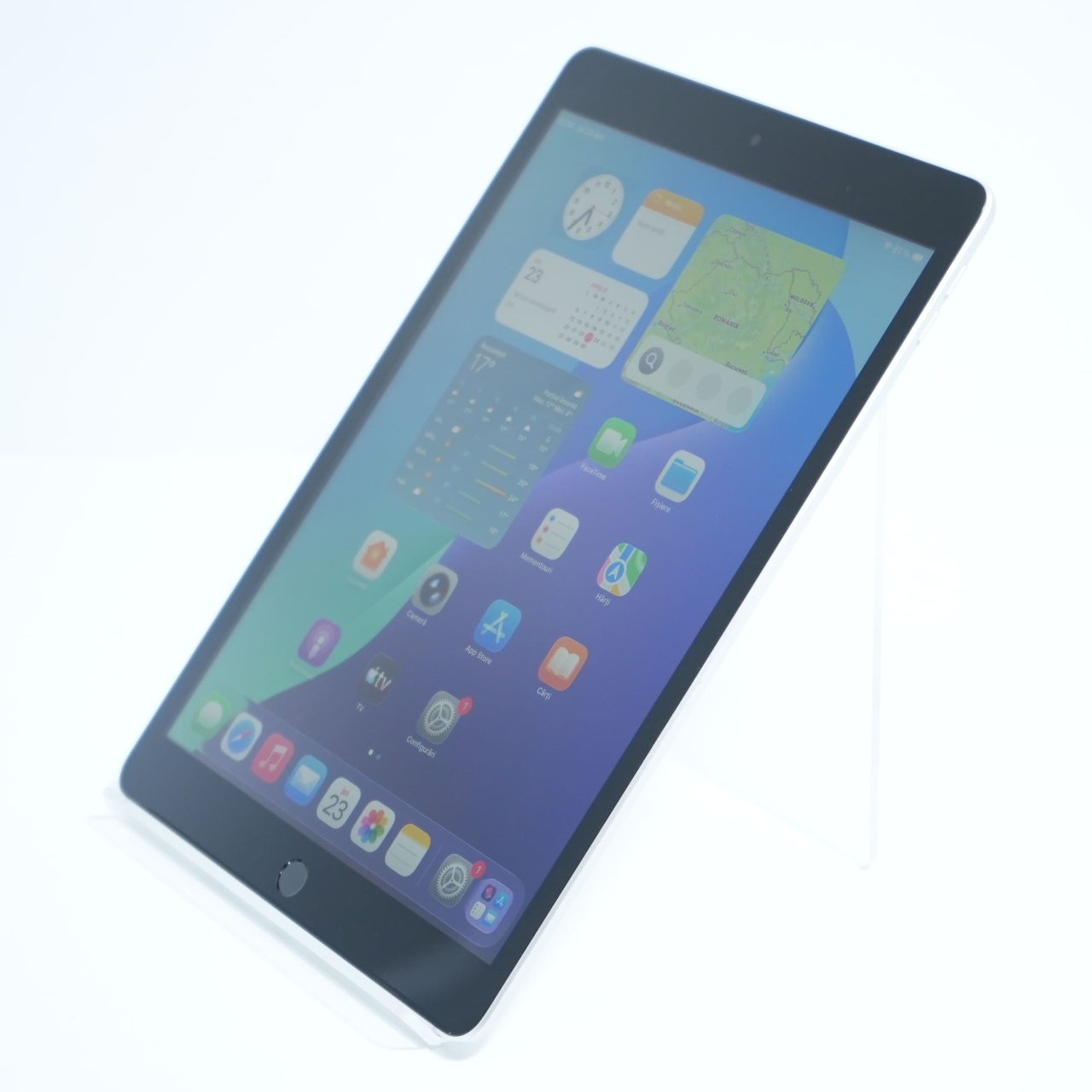 Tableta Apple iPad 10.2 (2021) 256GB, 3GB, Silver - imagine 3