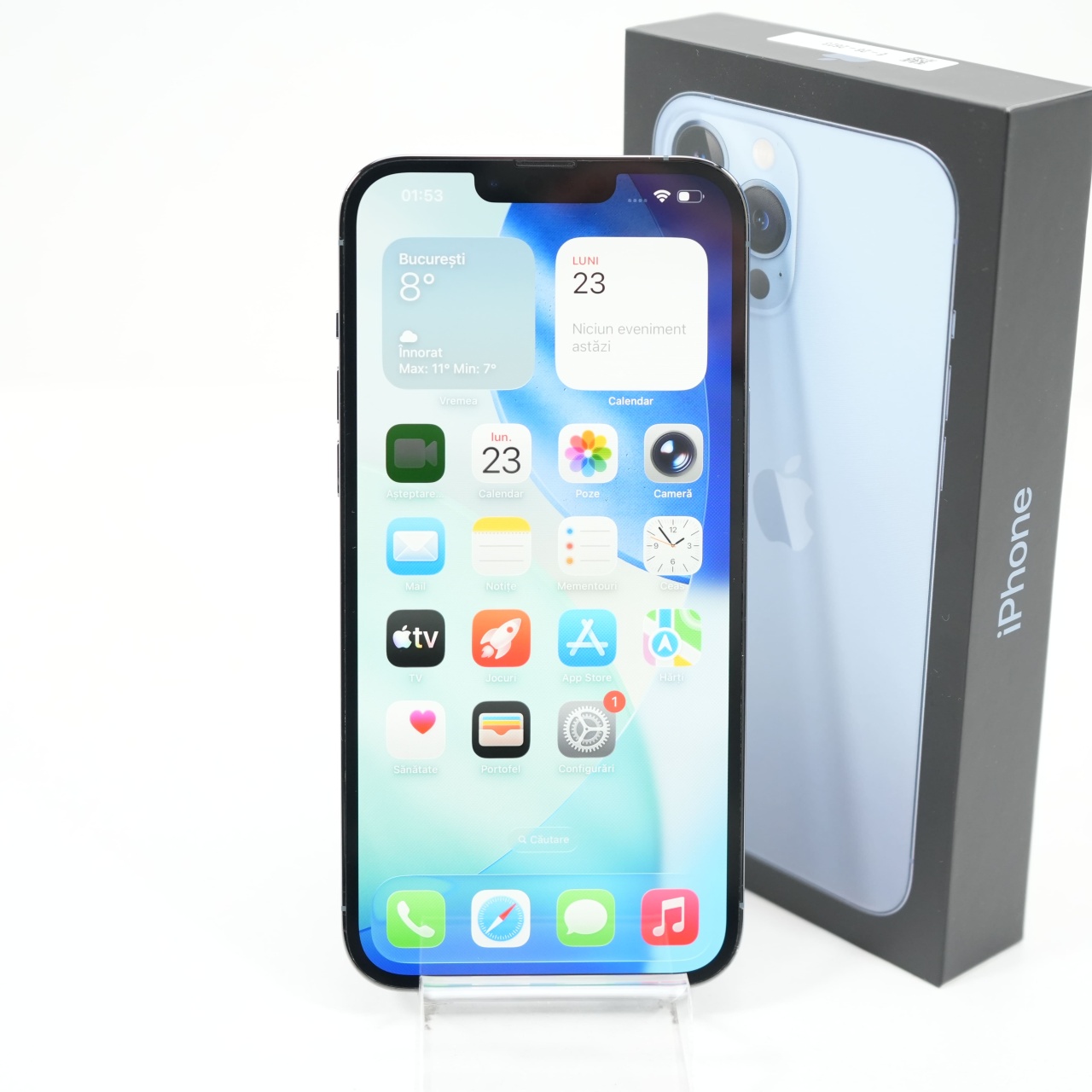 Telefon Apple iPhone 13 Pro Max 256GB, Sierra Blue - imagine 8