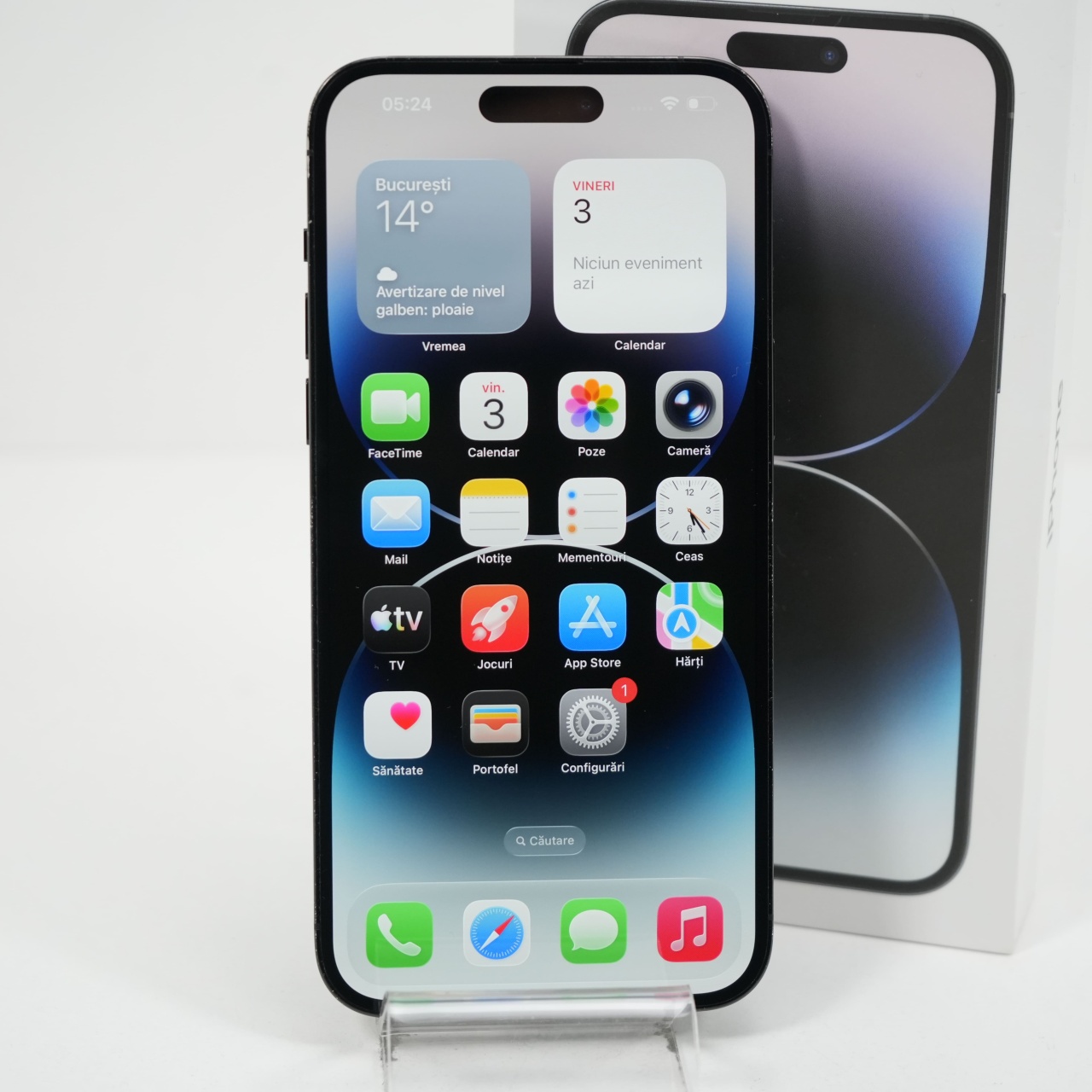 Telefon Apple iPhone 14 Pro Max 128GB, Space Black - imagine 8