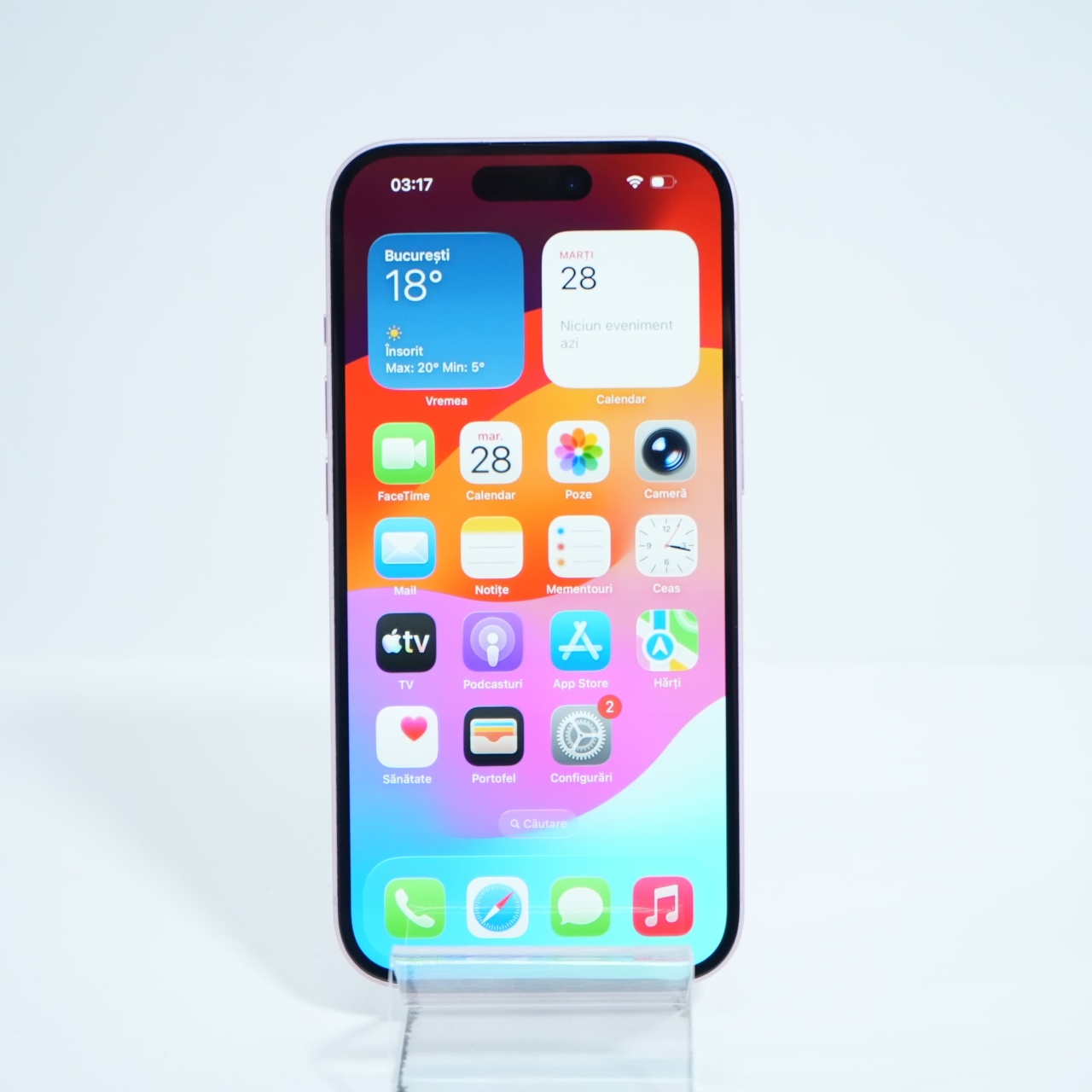 Telefon Apple iPhone 15 128GB, Pink, e-SIM only - imagine 7