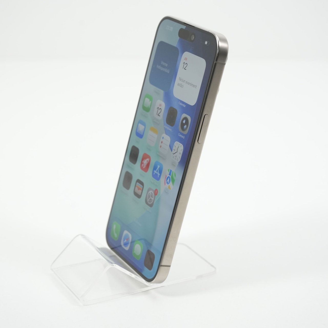 Telefon Apple iPhone 15 Pro Max 512GB, Natural Titanium - imagine 3