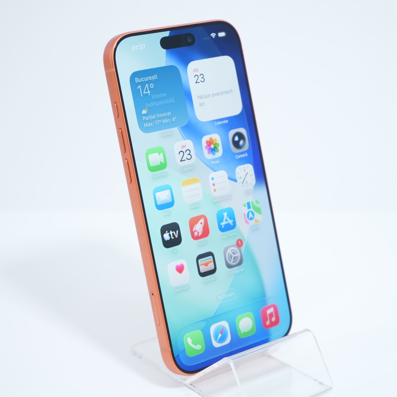 Telefon Apple Iphone 17 Pro Max 256GB, Cosmin Orange - imagine 4