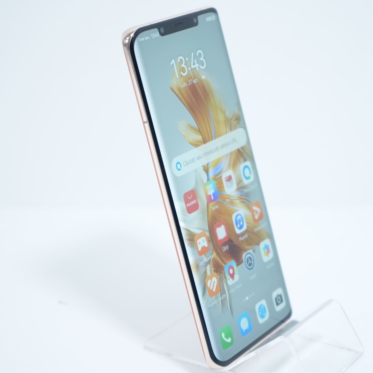 Telefon Huawei Mate 50 Pro, Orange - imagine 3