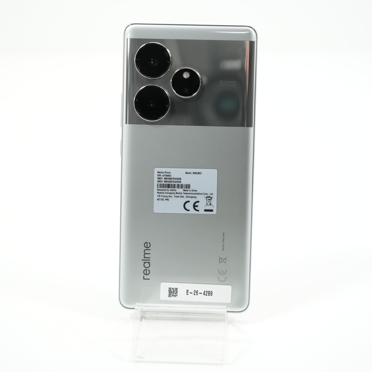 Telefon Realme GT 6 256GB, Fluid Sliver - imagine 2