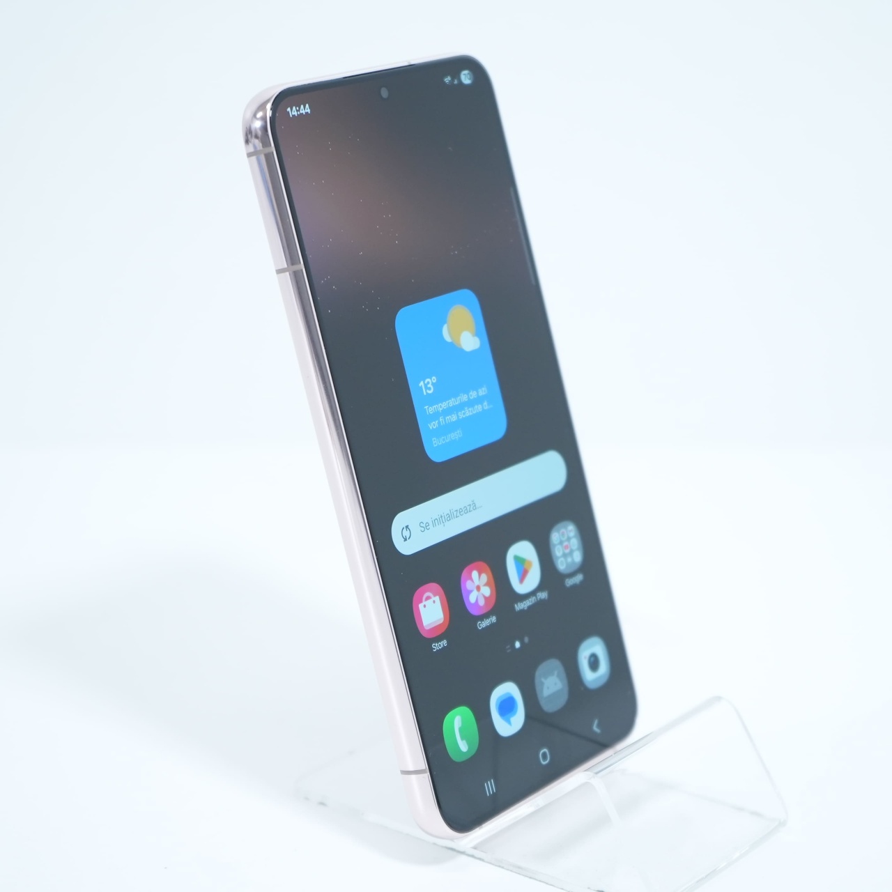 Telefon Samsung Galaxy S22+ 128GB, Pink Gold - imagine 3