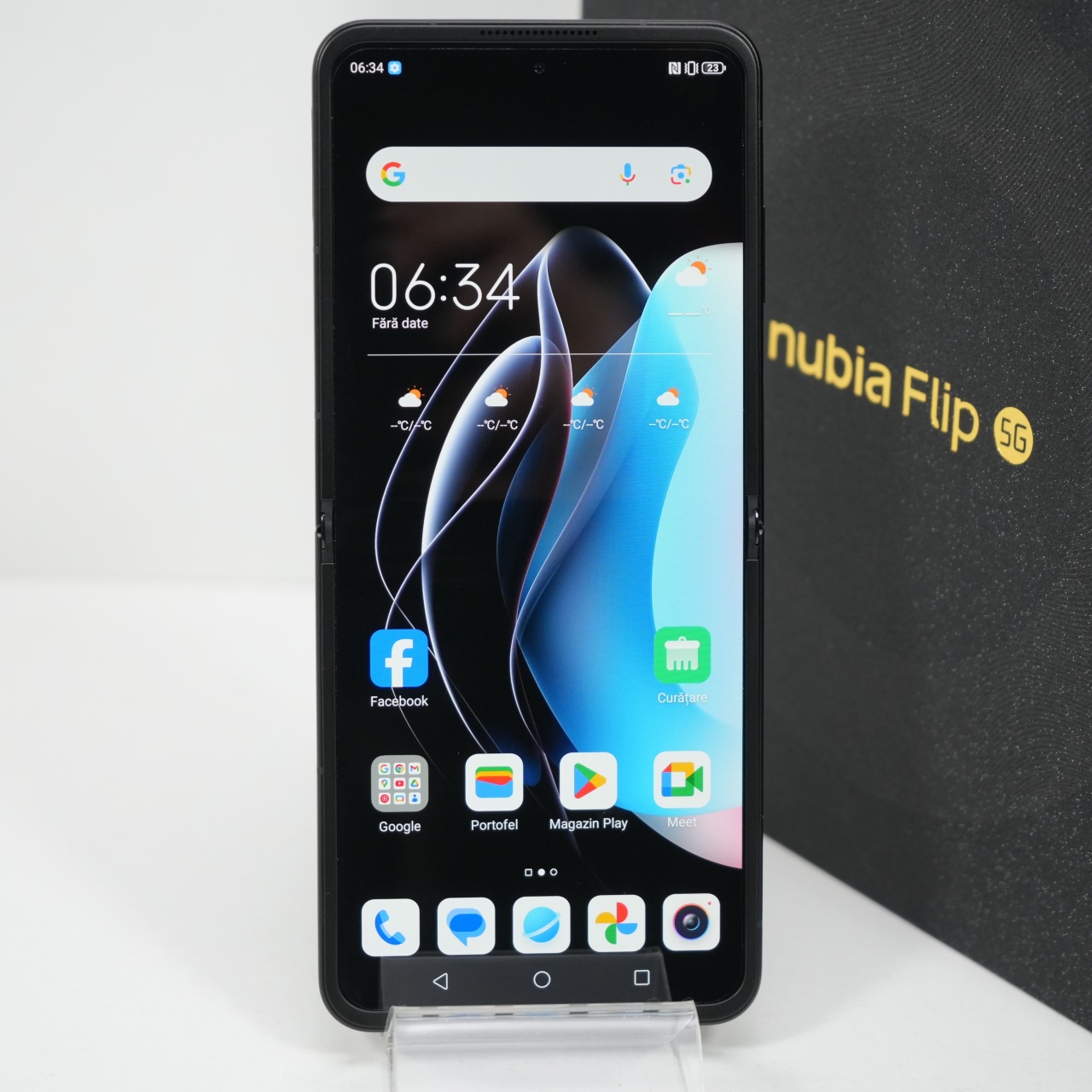 Telefon ZTE Nubia FLIP, Black - imagine 5