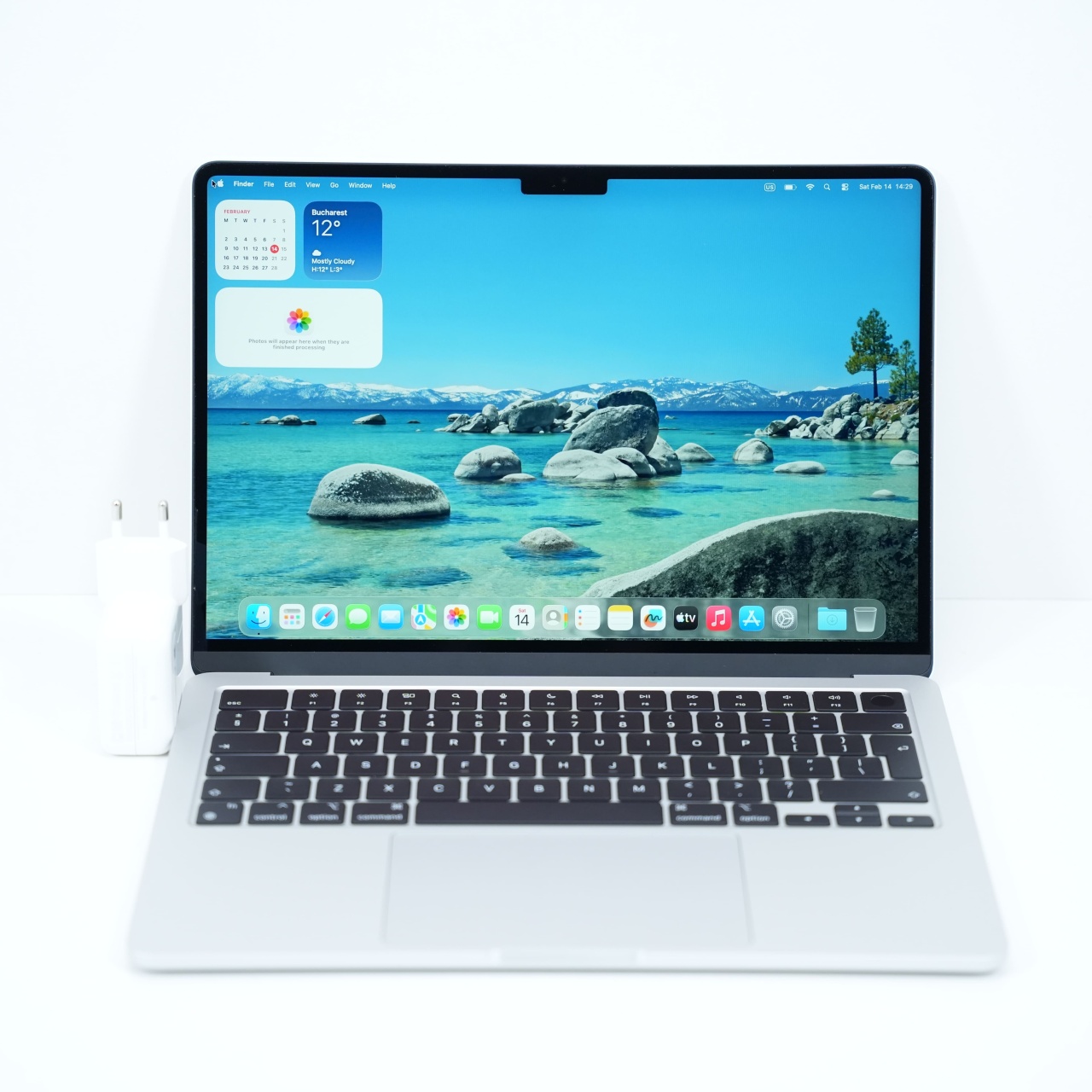 Laptop Apple Macbook Air A2681 (M2, 2022), Apple M2, 13.6", Rezolutie 2560 x 1664, 8 GB DDR5, SSD de 256 GB, Apple M2 - imagine 7