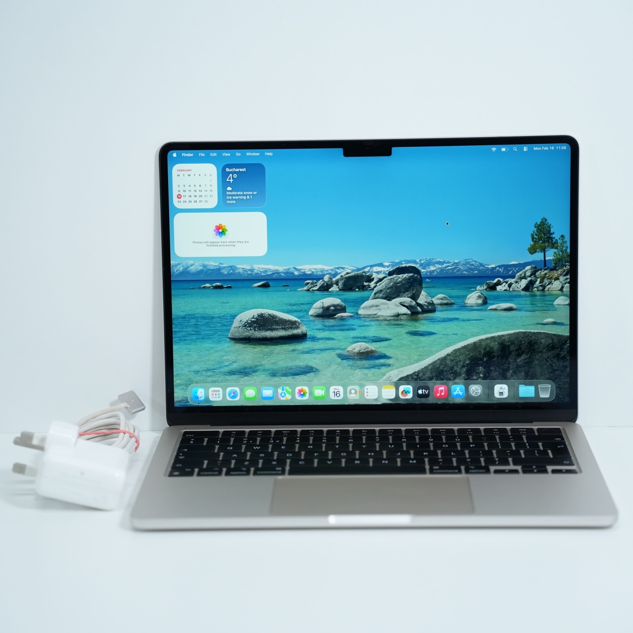 Laptop Apple Macbook Air A2681 (M2, 2022), Apple M2, 13.6", Rezolutie 2560 x 1664, 8 GB DDR5, SSD de 256 GB, Apple M2 - imagine 8