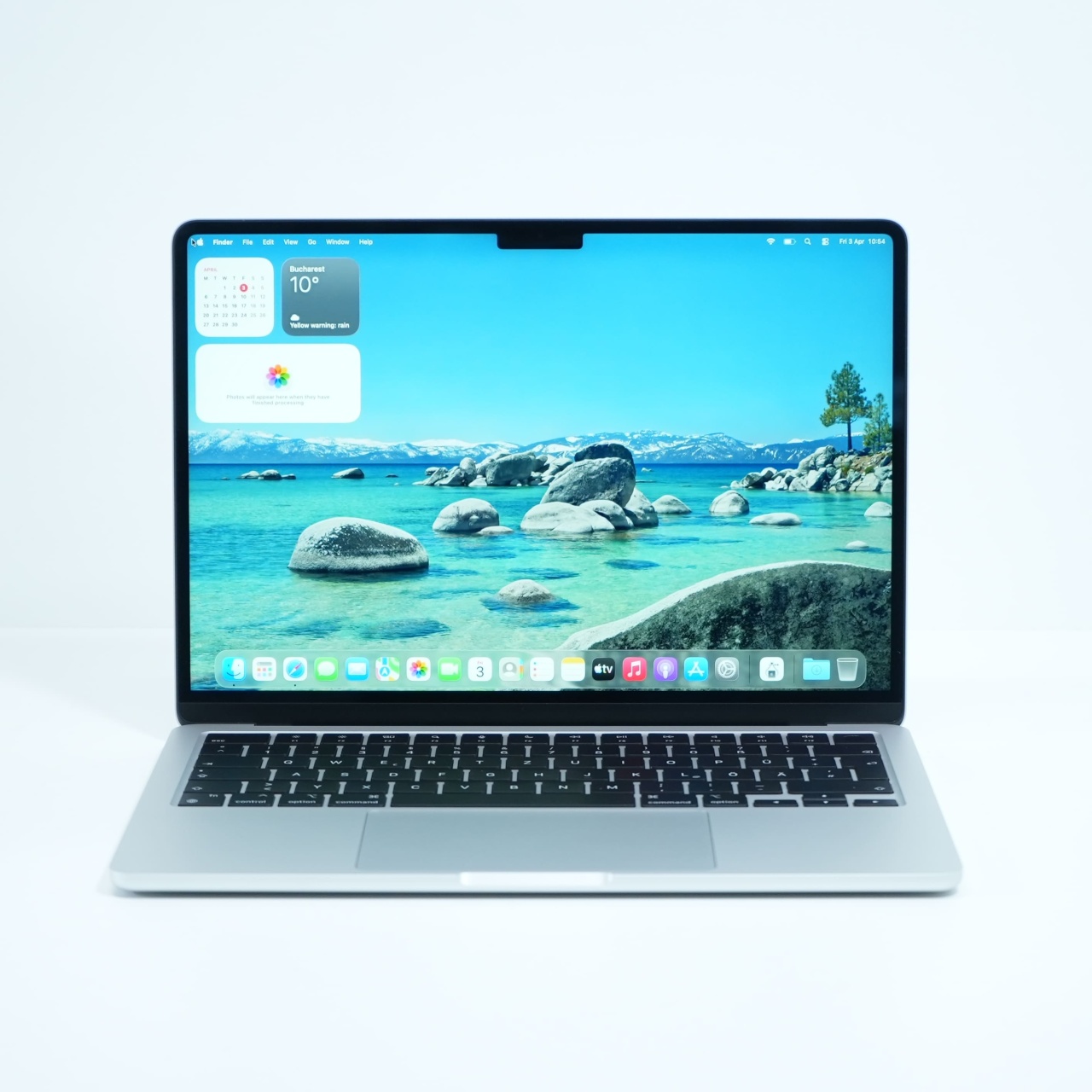 Laptop Apple Macbook Air A2681 (m2, 2022), Apple M2, 13.6", Rezolutie 2560 x 1664, 8 GB DDR5, SSD de 512 GB, Apple M2 - imagine 2