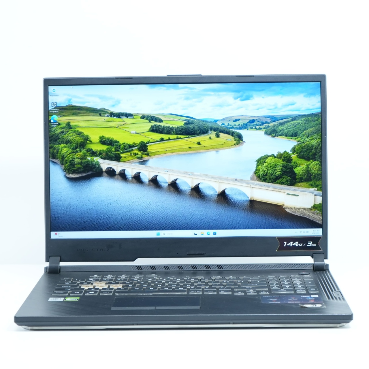 Laptop Asus Rog Strix G17 (g712lu-ev001), Intel Core i7-10750H, 17.3", Rezolutie FullHD, 144Hz, 8 GB DDR4, SSD de 512 GB, Nvidia GeForce GTX 1660 Ti - imagine 2