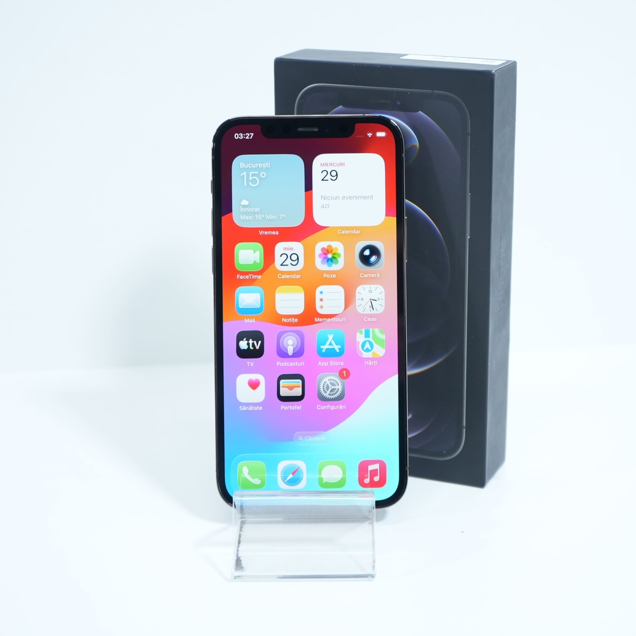 Telefon Apple iPhone 12 Pro 128GB, Graphite - imagine 8