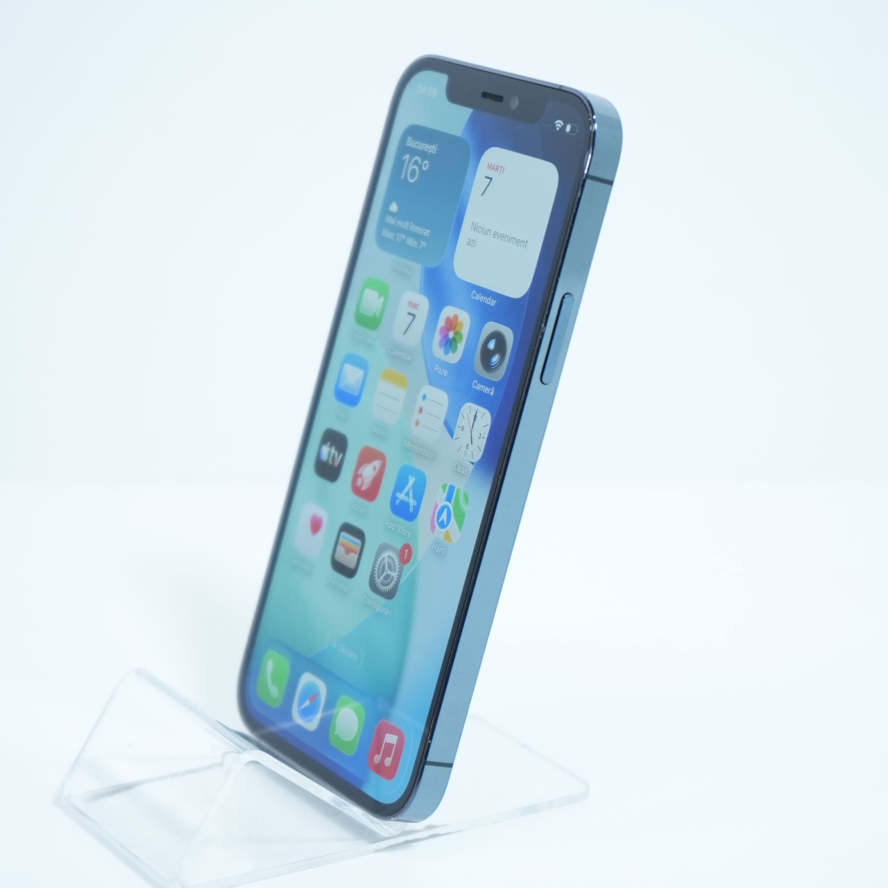 Telefon Apple iPhone 12 Pro 128GB, Pacific Blue - imagine 3