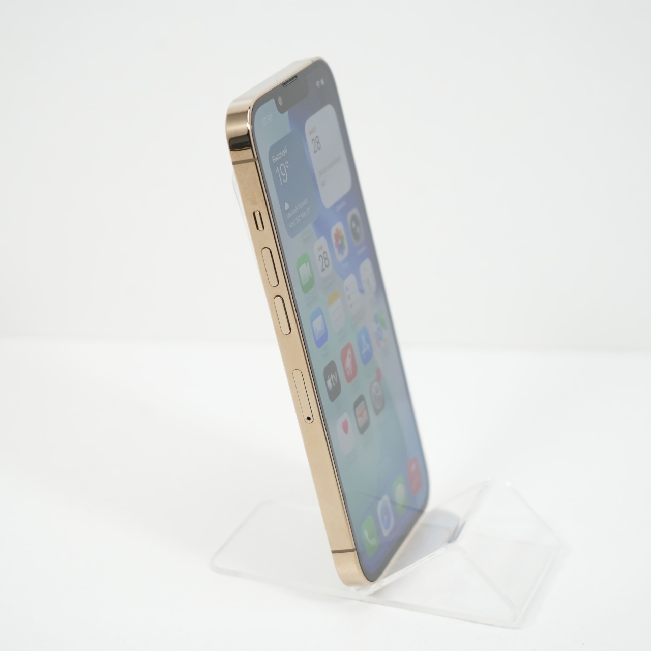 Telefon Apple iPhone 13 Pro 128GB, Gold - imagine 3