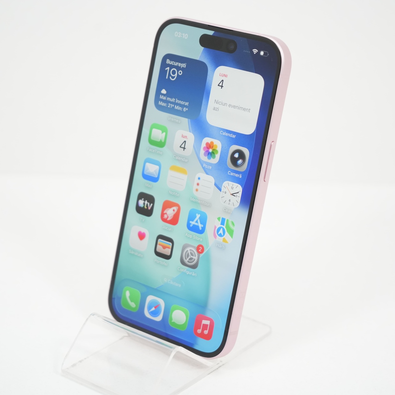 Telefon Apple iPhone 15 128GB, Pink - imagine 3