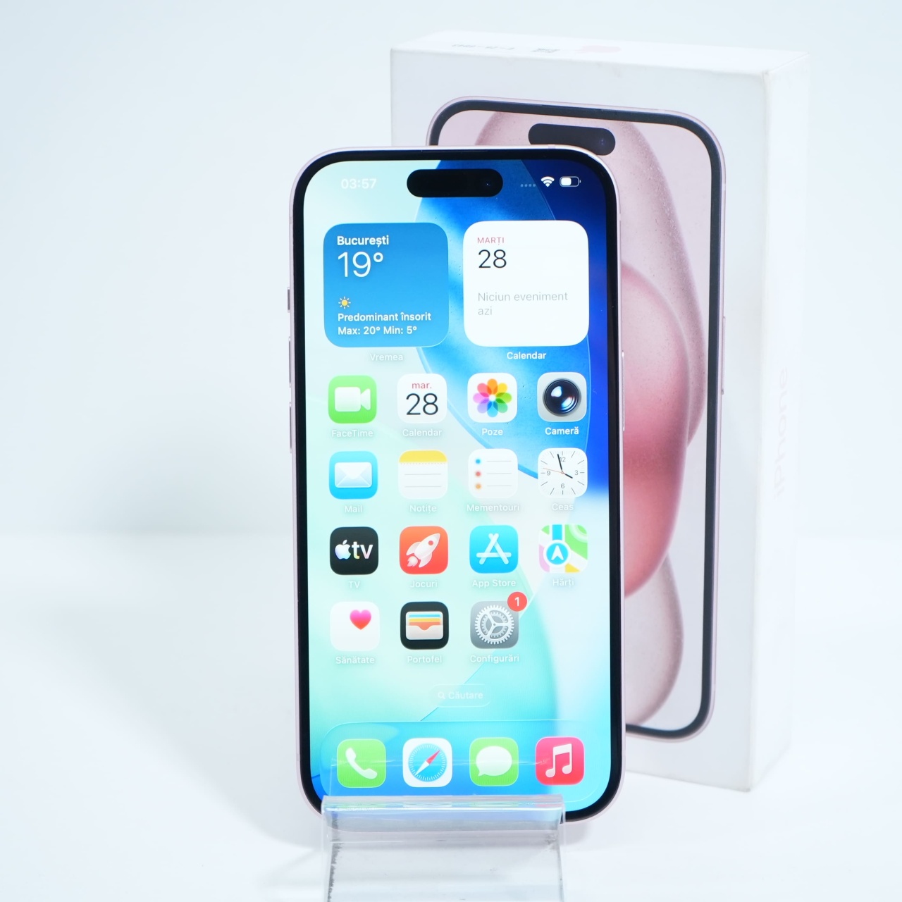 Telefon Apple iPhone 15 256GB, Pink - imagine 7