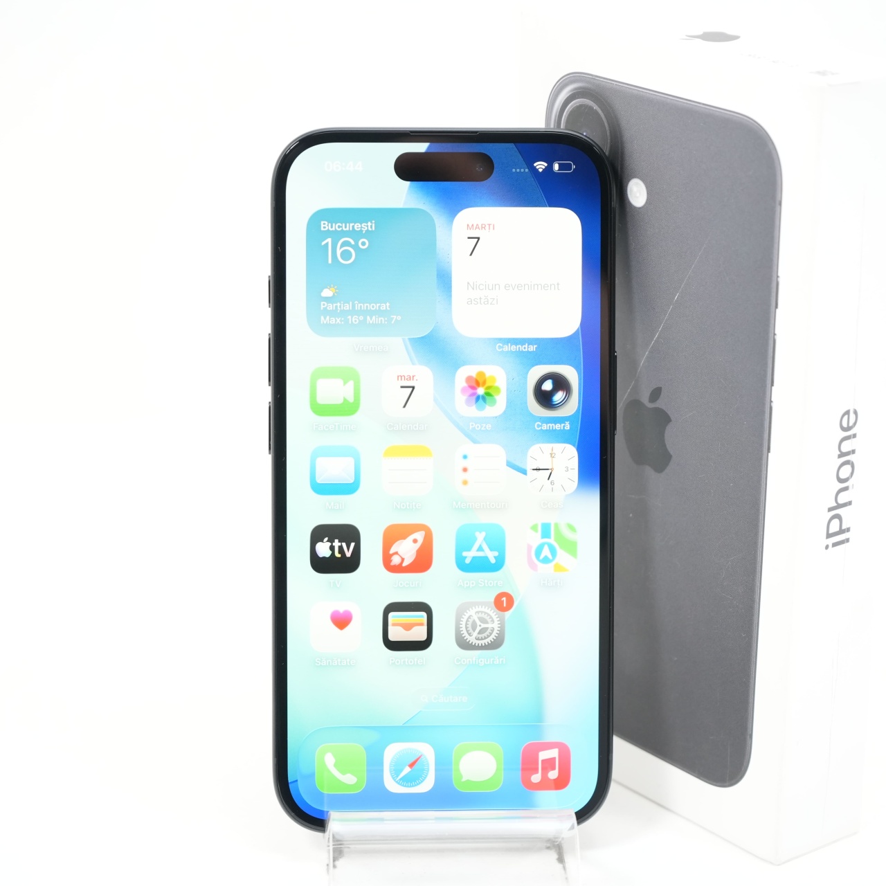 Telefon Apple iPhone 16 128GB, Black - imagine 5