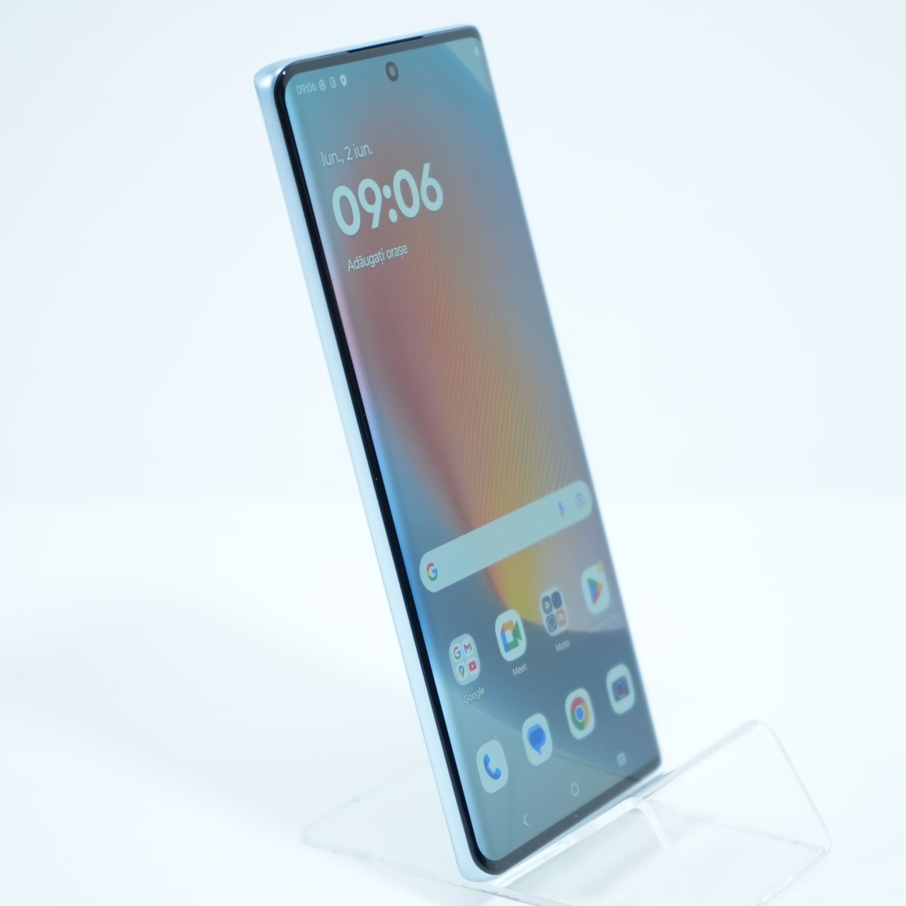 Telefon Motorola Edge 50 Fusion, Marshmallow Blue - imagine 4