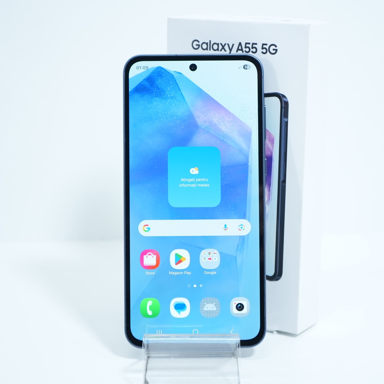 Telefon Samsung Galaxy A55, Navy - imagine 7