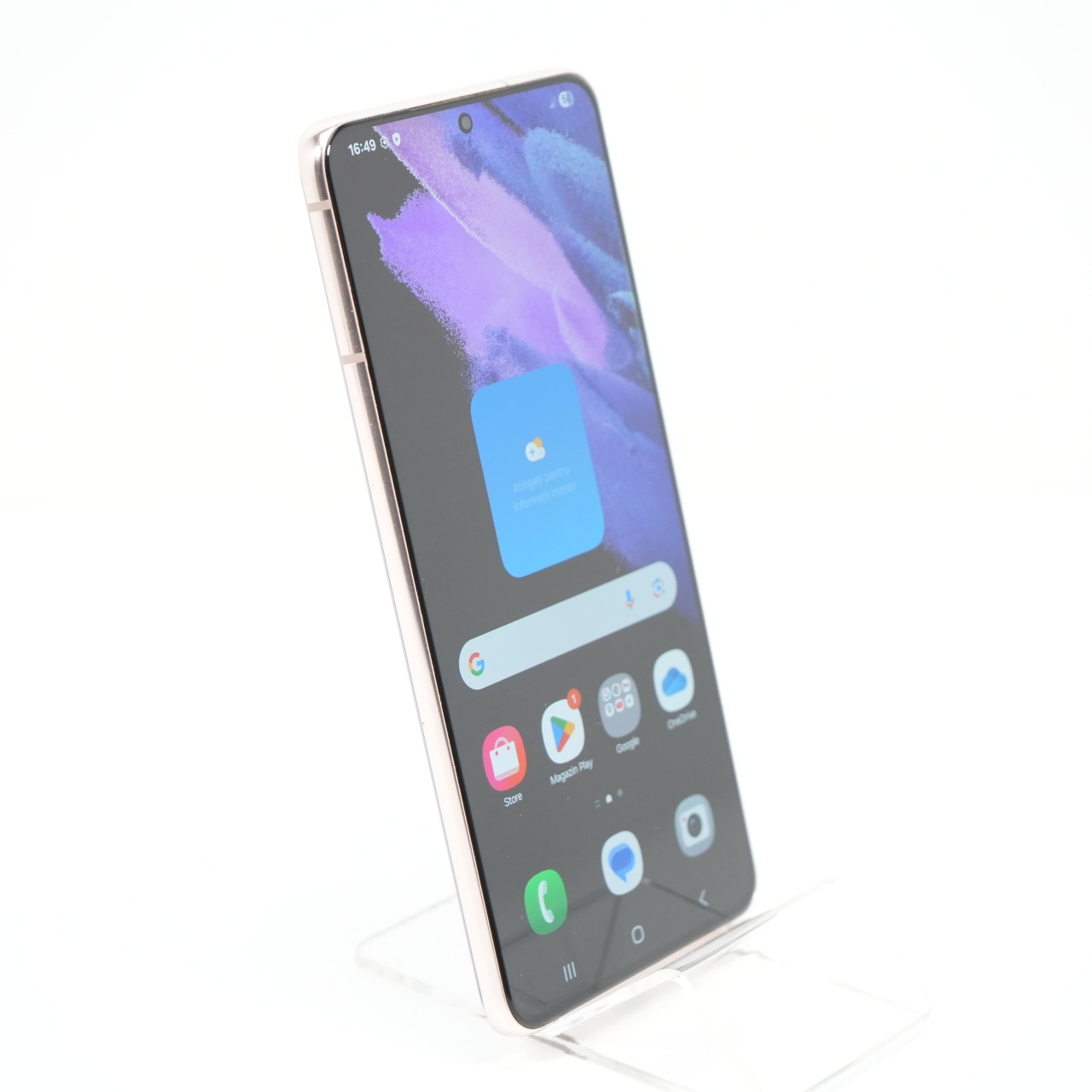 Telefon Samsung Galaxy S21+ 128GB, Phantom Violet - imagine 3