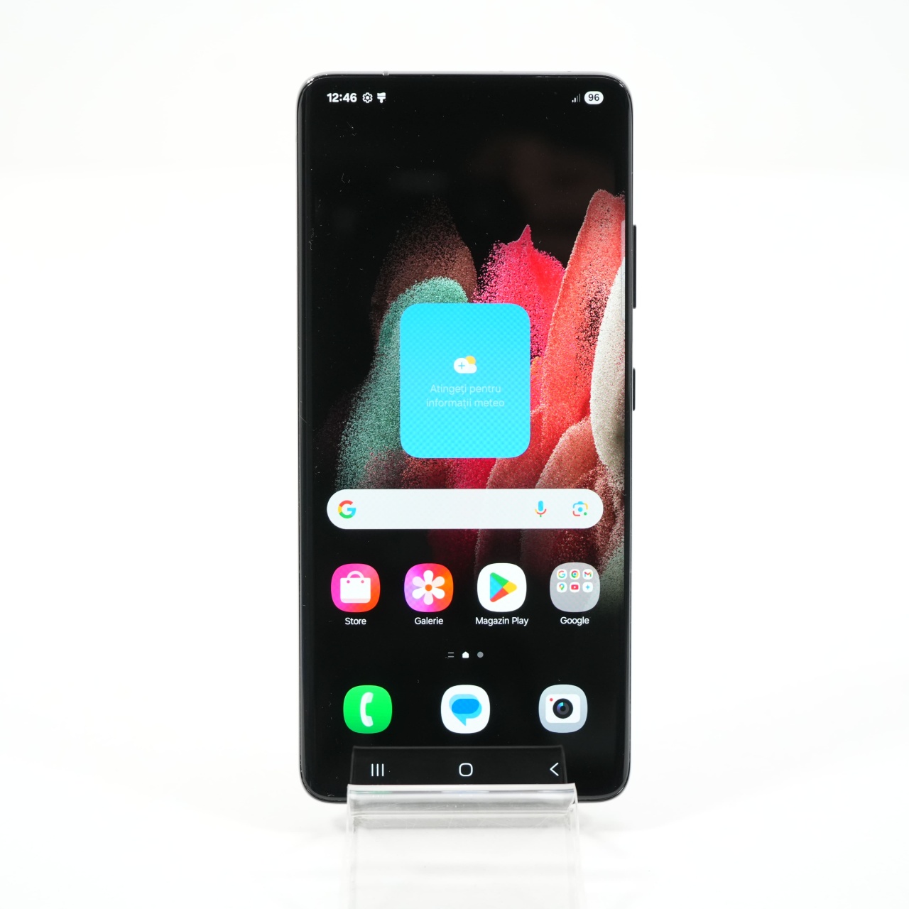 Telefon Samsung Galaxy S21 Ultra 256GB, Phantom Black - imagine 2