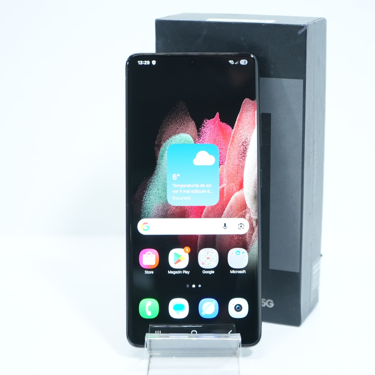 Telefon Samsung Galaxy S21 Ultra 256GB, Phantom Black - imagine 6