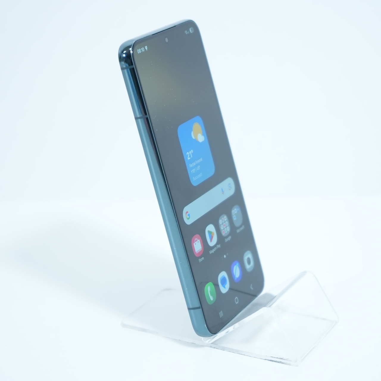 Telefon Samsung Galaxy S22 128GB, Green - imagine 3