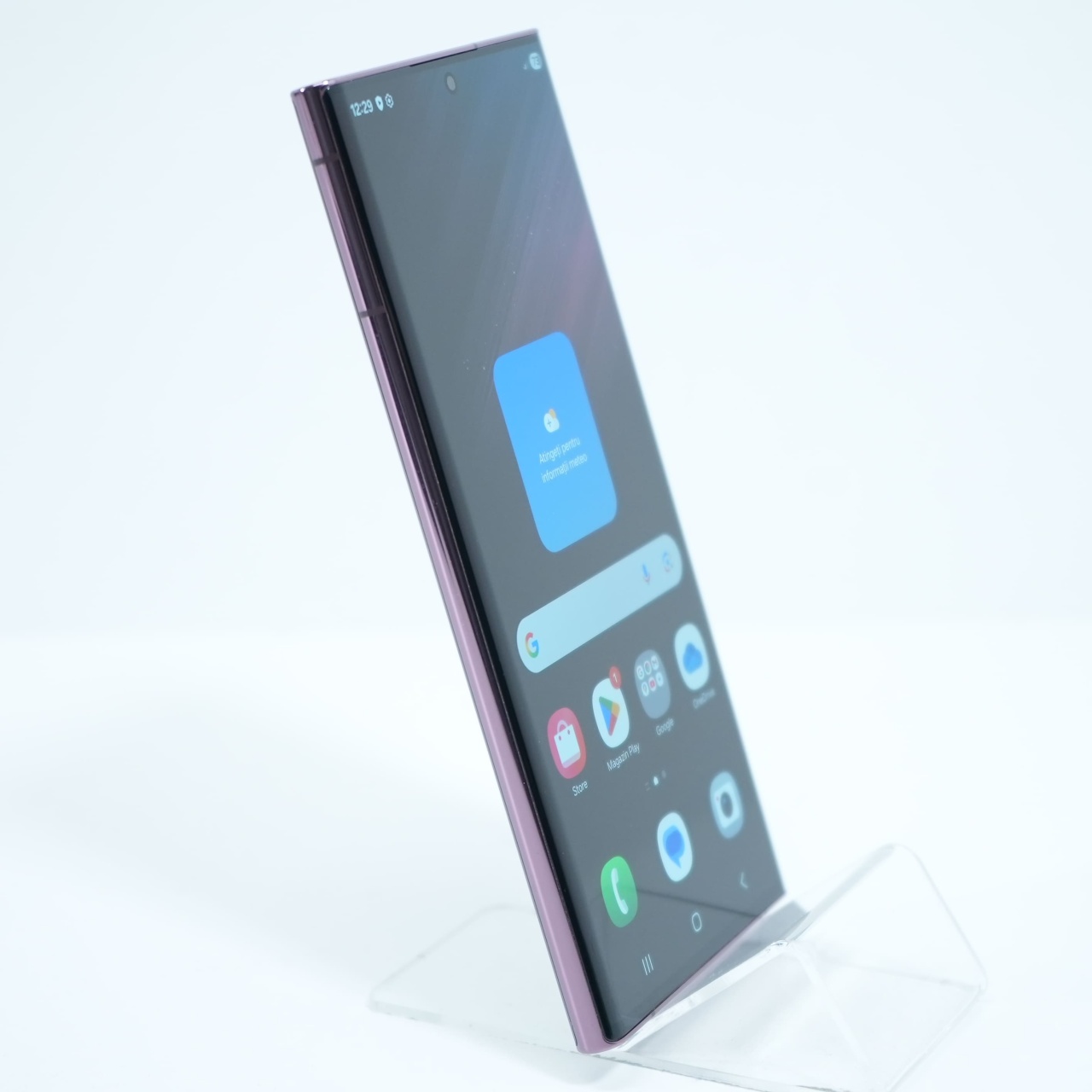 Telefon Samsung Galaxy S22 Ultra 128GB, Burgundy - imagine 4