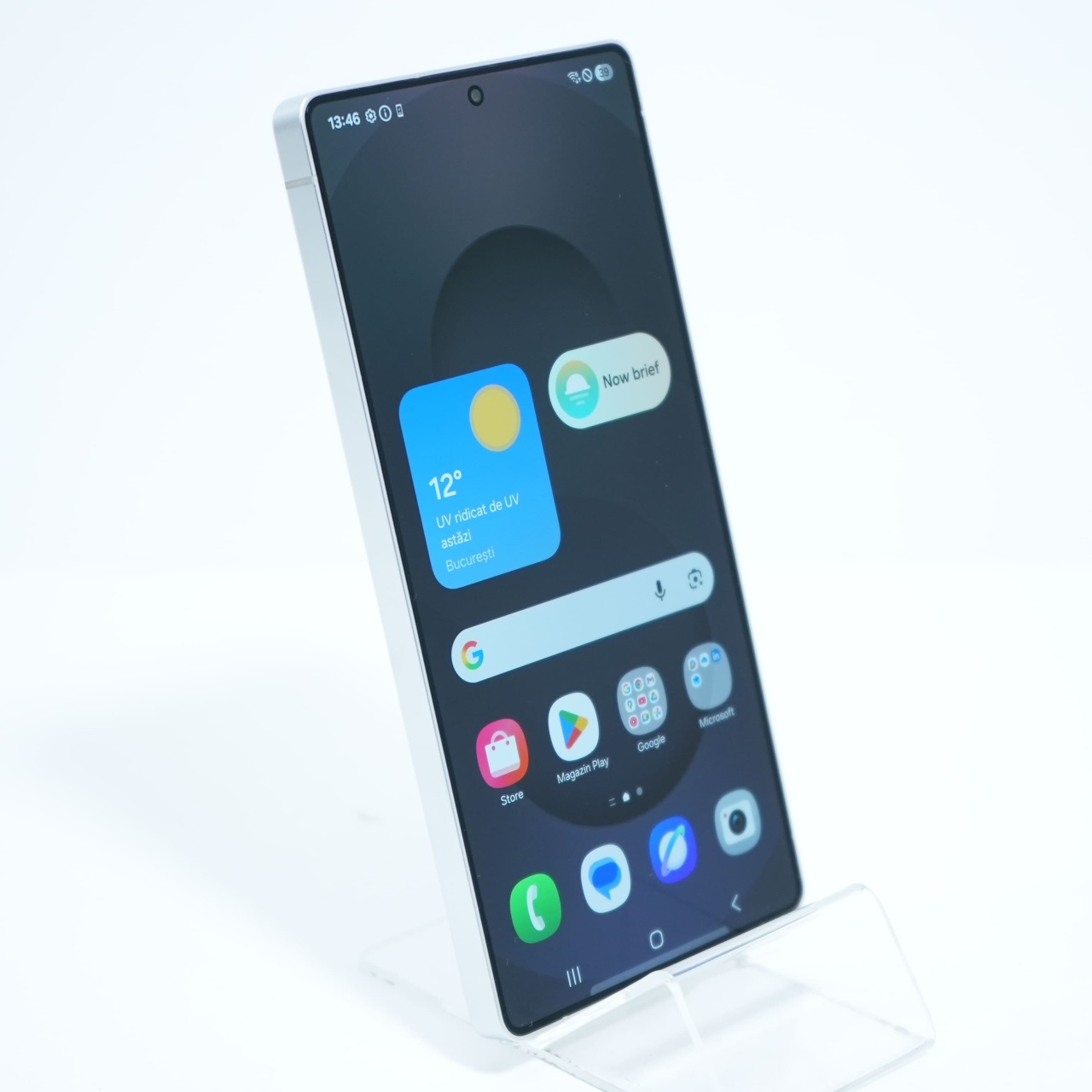 Telefon Samsung Galaxy S25 Ultra 256GB, Titanium White Silver - imagine 4