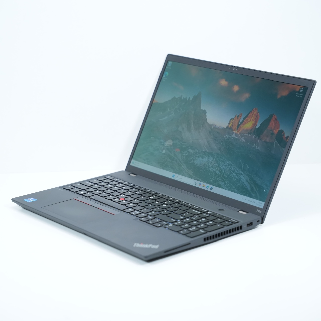 Laptop Lenovo Thinkpad P16s Gen 2, Intel Core i7-1360P, 16", Rezolutie 3840 x 2400, 32 GB DDR5, SSD de 2 TB, Nvidia GeForce RTX A500 - imagine 2