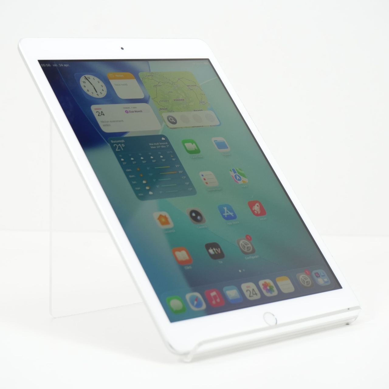 Tableta Apple iPad 10.2 (2020) 32GB, 3GB, Silver - imagine 4