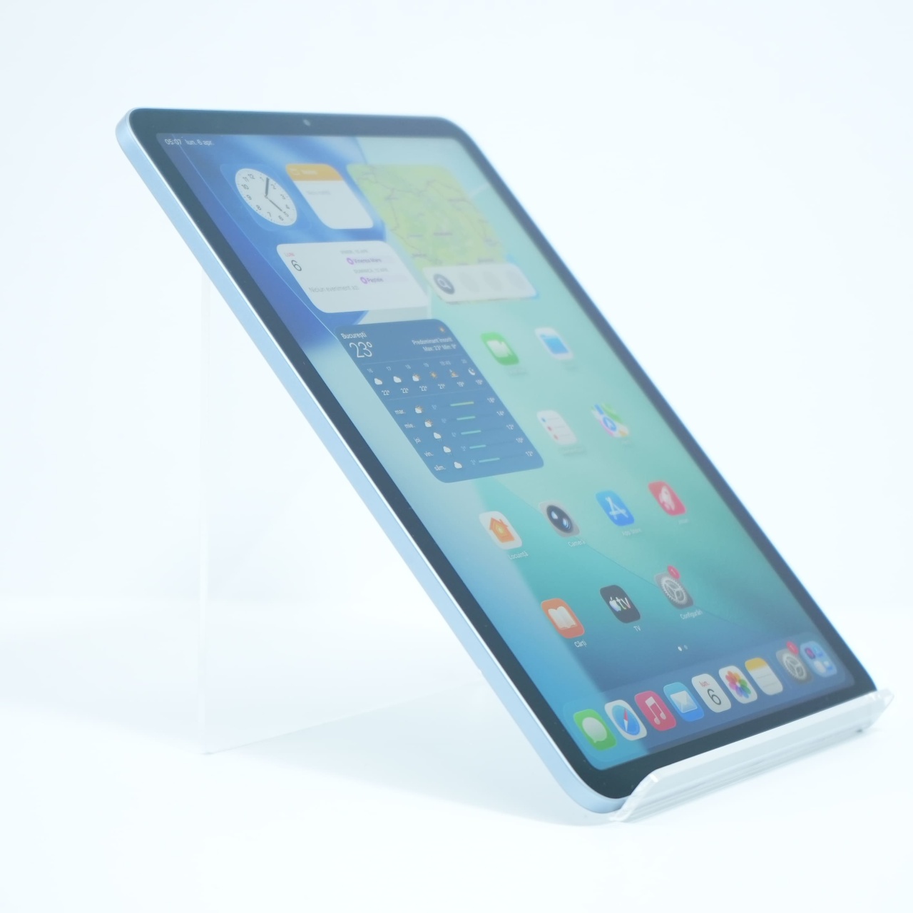 Tableta Apple iPad Air (2020) 64GB, 4GB, Sky Blue - imagine 4
